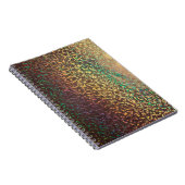 Klein, confetti, multicolored, goud, zilver, c notitieboek (Rechterzijde)