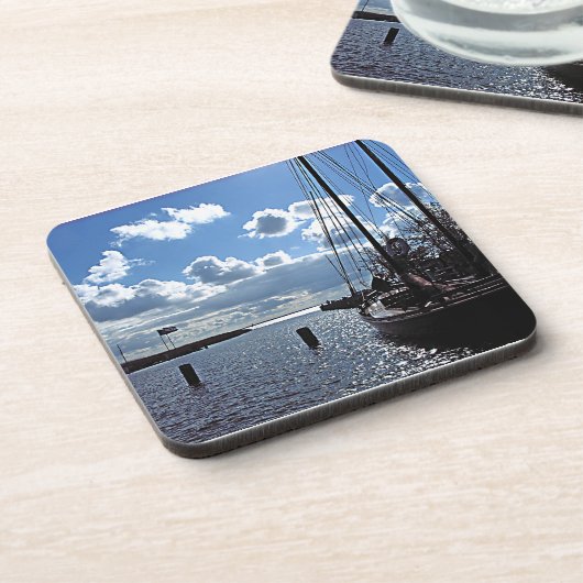 Klein Cork van de Haven Onderzetter (Linkerzijde)