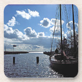 Klein Cork van de Haven Onderzetter (Voorkant)