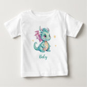 Klein Cute Draak Baby T-shirt (Voorkant)