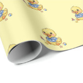 Klein Cute Eendje Cadeaupapier (Rol Hoek)