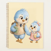 Klein Cute Vogel Wekelijkse Planner Notitieboek (Voorkant)