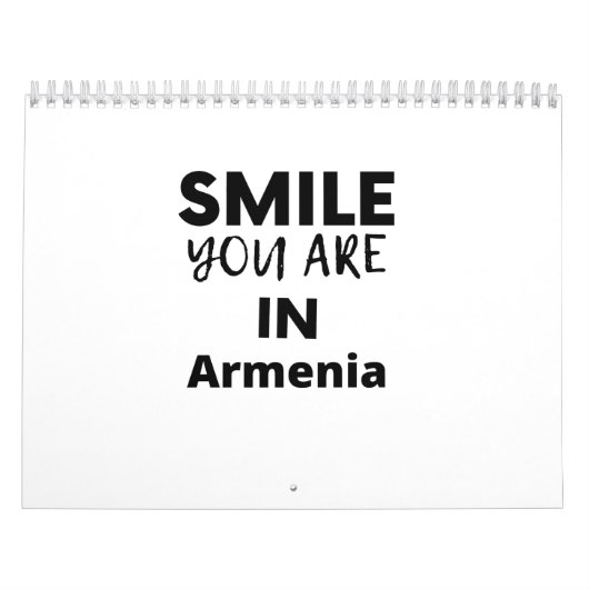 KLEIN DAT JE IN Armenië BENT Kalender (Hoes)