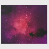 Klein deel van een oneindig sterveld in t cadeaupapier (Vlak)