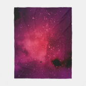 Klein deel van een oneindig sterveld in t fleece deken (Voorkant)