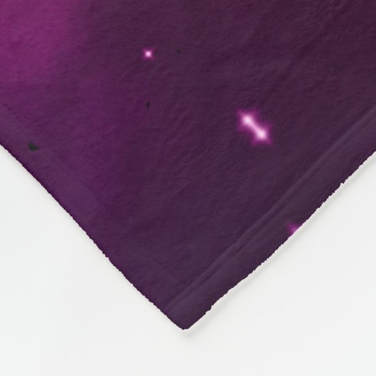 Klein deel van een oneindig sterveld in t fleece deken (Hoek)