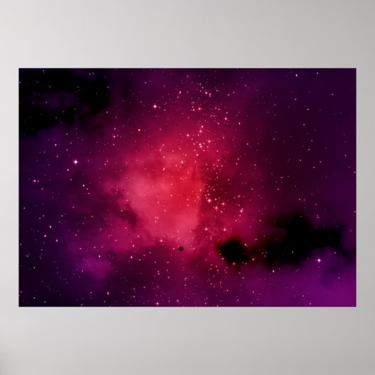 Klein deel van een oneindig sterveld in t poster (Voorkant)