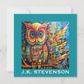 Klein deurteken, briefpapier, uitnodiging (Voorkant)