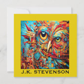 Klein deurteken, briefpapier, uitnodiging (Voorkant)