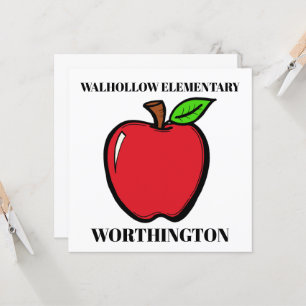 Klein deurteken, briefpapier, uitnodiging