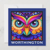 Klein deurteken, briefpapier, uitnodiging (Voorkant)