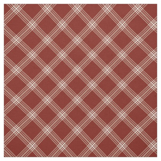 Klein diagram met rood en wit stof (Swatch)