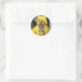 Klein Dinky Beer Ronde Sticker (Tas)