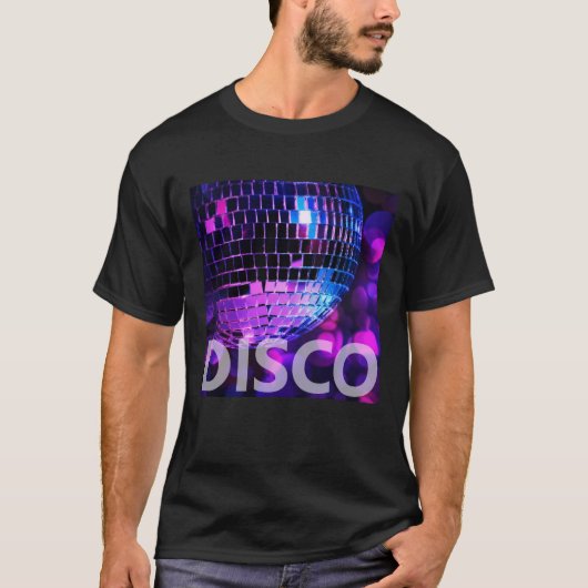 Klein disco-bal t-shirt (Voorkant)