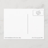 Klein dorp in de sneeuw in het briefkaart van (Achterkant)