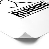 Klein draaiend teken poster (Hoek)