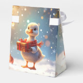 Klein Eend Kerstcadeau Doos Bedankdoosjes (Achterkant)