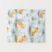 Klein Eendje Patroon Tapijt Wandkleed (Voorkant (horizontaal))