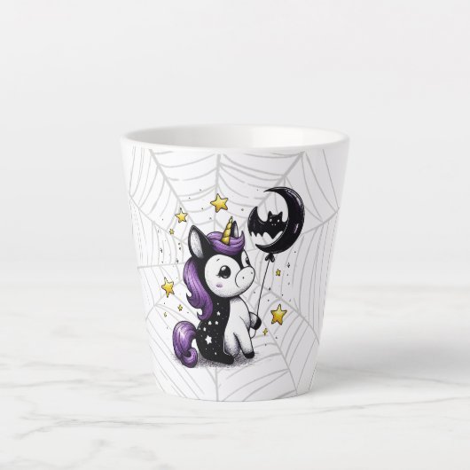 Klein Eenhoorn Latte Mok (Voorkant)