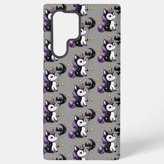 Klein Eenhoorn Samsung Galaxy Hoesje (Achterkant)