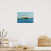 Klein eiland in de Bahama's Poster (Keuken)