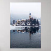 Klein-eilandkerk Poster (Voorkant)