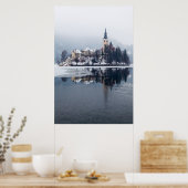 Klein-eilandkerk Poster (Keuken)