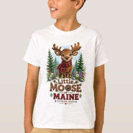 Klein eland van Fryeburg Maine kinder T-shirt