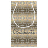 Klein elegante papiertas cadeauzakje (Achterkant)