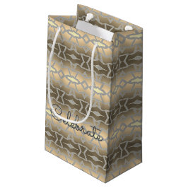 Klein elegante papiertas cadeauzakje