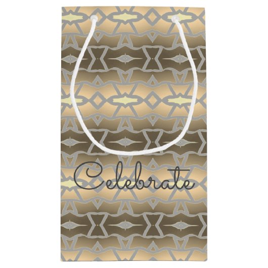 Klein elegante papiertas klein cadeauzakje (Achterkant)