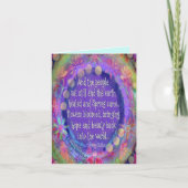 Klein "en de mensen zitten nog steeds" kaart (Voorkant)