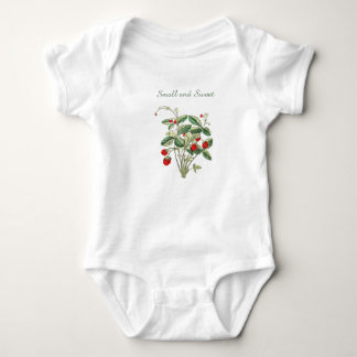 Klein en Lekker Wilde Aardbei Baby Eén-delig Romper