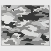 Klein en zwart Camouflage-papier Cadeaupapier (Vlak)