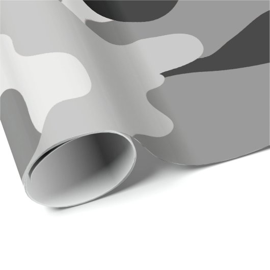 Klein en zwart Camouflage-papier Cadeaupapier (Rol Hoek)