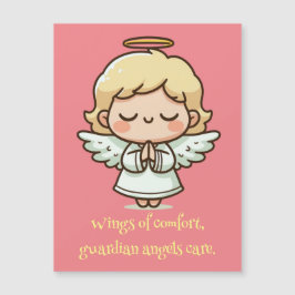 Klein engeltje dat bidt