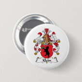 Klein Family Crest Ronde Button 5,7 Cm (Voorkant /achterkant)