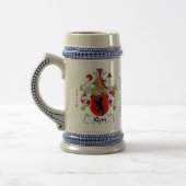 Klein Family Crest Stein Bierpul (Links)