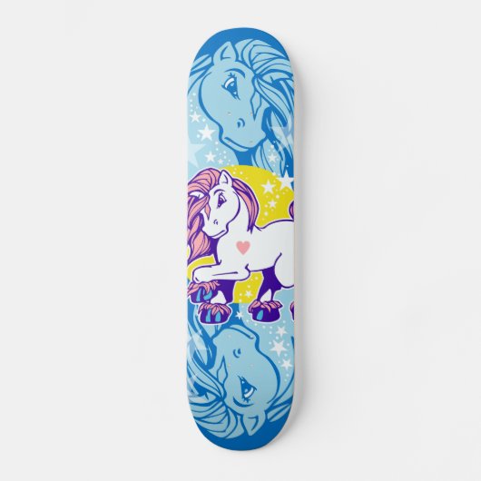 KLEIN FANTASIEPONY SKATEBOARD (Voorkant)