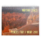 klein formaat Martha Lewis: Plaatsen in het voorja Kalender (Hoes)
