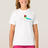 Klein Gebeds Vogeltje T-shirt (Voorkant)
