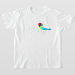 Klein Gebeds Vogeltje T-shirt