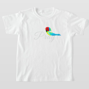 Klein Gebeds Vogeltje  T-shirt