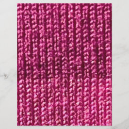 Klein gebreid geweven patroon heet roze Scrapbook 