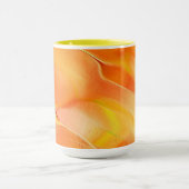 Klein geel en veel sinaasappel mok (Midden)