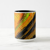 Klein geelachtig mozaïek en misvormd mok (Midden)