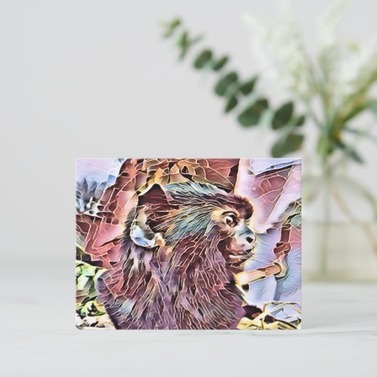 KLEIN GELD BRIEFKAART (Staand voorkant)