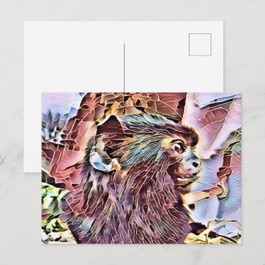 KLEIN GELD BRIEFKAART (Voorkant / Achterkant)