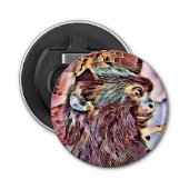 KLEIN GELD BUTTON FLESOPENER (Voorkant)