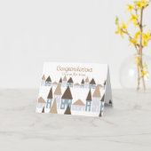 Klein - Gelukwensen op uw nieuw huis Kaart (Gele Bloem)